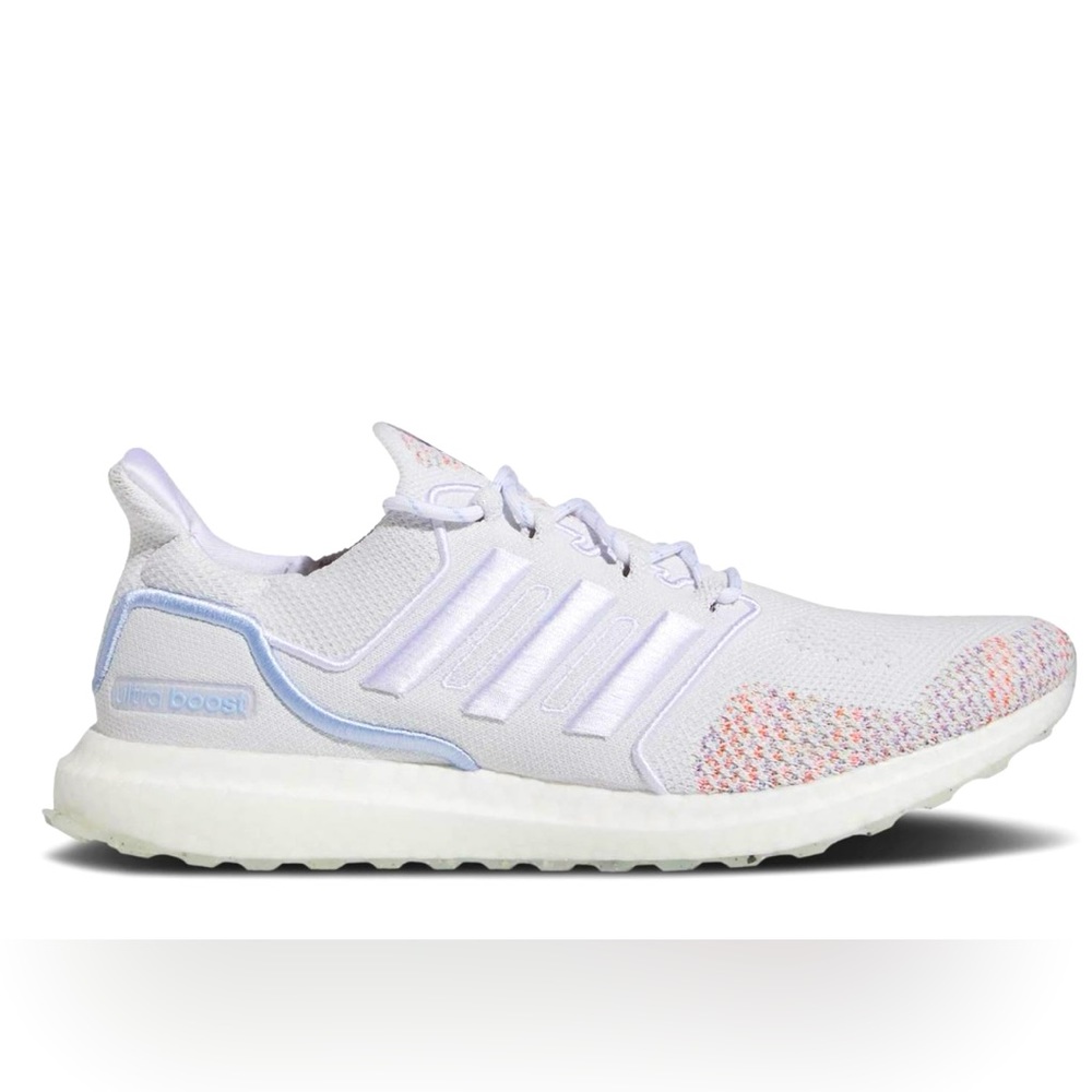 Adidas Ultraboost 1.0 Women’s Size 6‎ 1/2 White Blue Dawn Pink